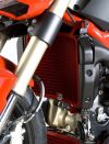 Ochranné mřížky chladičů R&G Racing pro motocykly DUCATI 848 STREETFIGHTER, černé